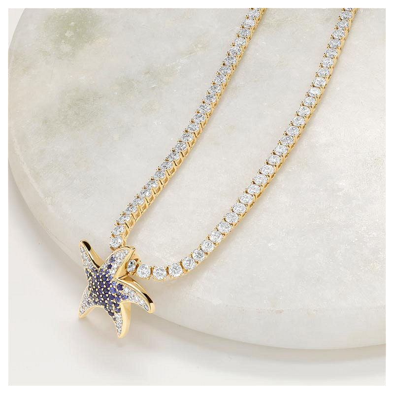 14kt Gold Lab Diamond Necklace only