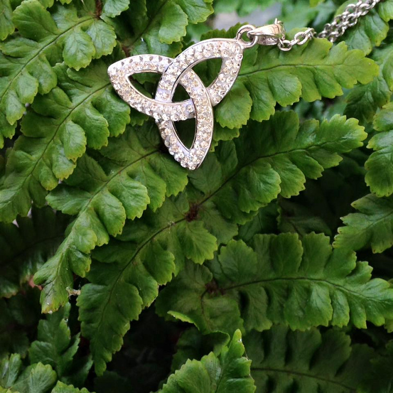 Trinity White Crystal Pendant Swarovski