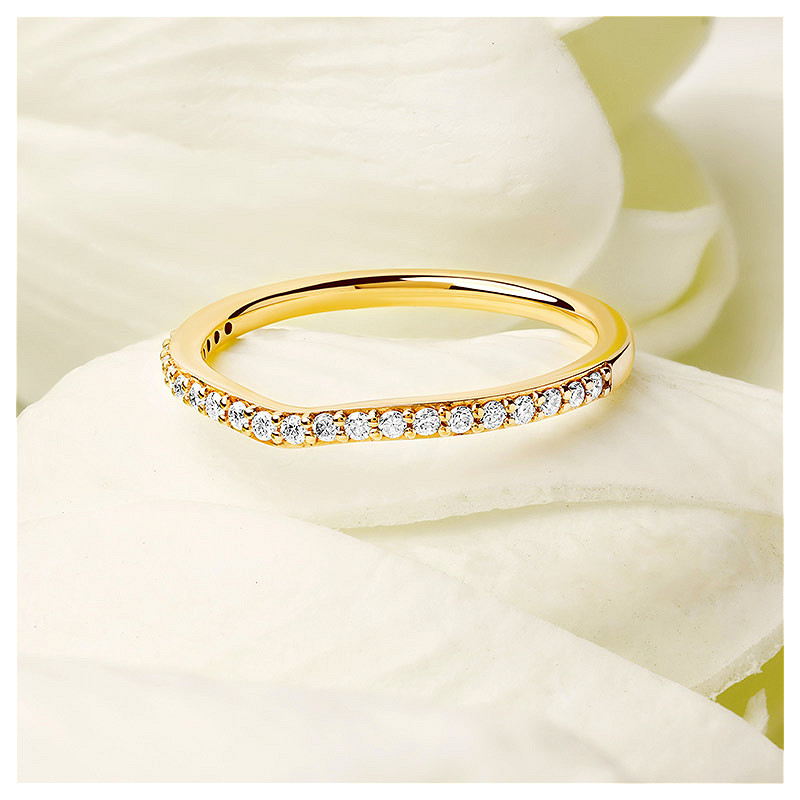 14k Gold Lab Diamond Celtic Wedding Ring